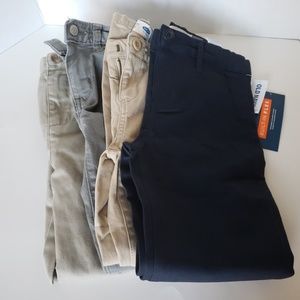4 Boys Pants Sizes 7 Slim 7 Straight
